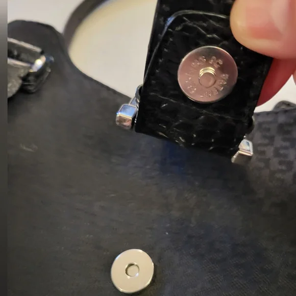 Charter Club Handbag (Macy's)Elegant Black Handbag, Like New, Black - Picture 4 of 17